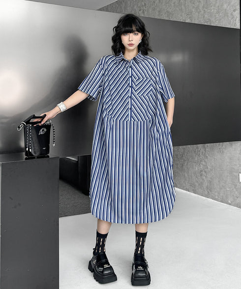 Stripe Round Dress